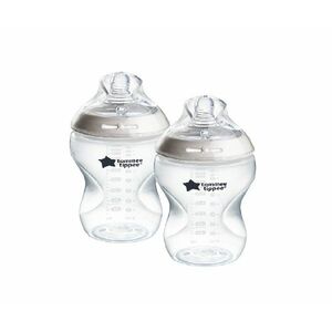 Tommee Tippee Natural Start Samosterilizační kojenecká lahev s Anti-Colic savičkou Střední průtok 3m+ 340 ml 2 ks obraz