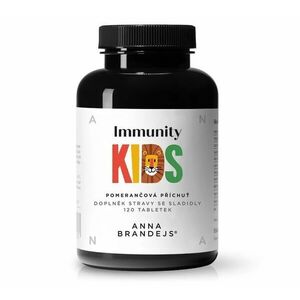 ANNA BRANDEJS Immunity Kids pomeranč 120 tobolek obraz