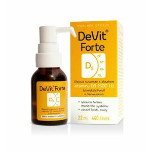 DeVit Forte 1500 I.U. 22 ml 440 dávek obraz