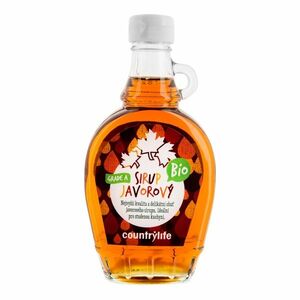 Country Life Sirup javorový Grade A BIO 250 ml obraz