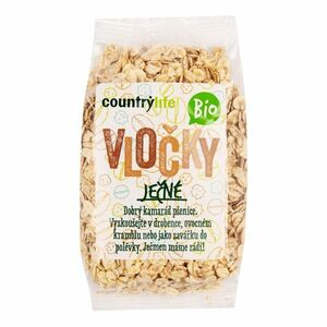 Country Life Vločky ječné BIO 250 g obraz