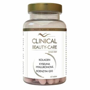 Clinical Beauty-Care Kolagen + Kys. hyaluronová + Koenzym Q10 60 tablet obraz