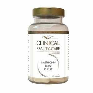 Clinical Beauty-Care L-Methionin + Zinek chelát 60 tobolek obraz