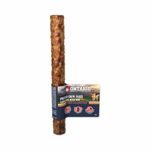 Ontario Protein Chew Snack Large Roll with Beef obraz