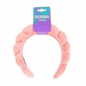 Bahama Skin Headband plyšová čelenka 1 ks korálová obraz