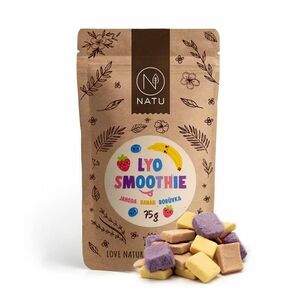 NATU Lyo Smoothie mix jahoda banán borůvka 75 g obraz