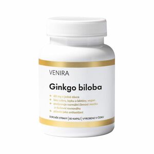 Venira Ginkgo biloba 80 kapslí obraz