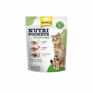 GimCat Nutri pockets country mix 150 g obraz