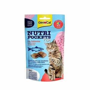 GimCat Nutri pockets losos 60 g obraz