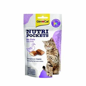 GimCat Nutri pockets s kachnou 60 g obraz