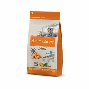 Natures Variety Selected pro kočky s lososem granule 1, 25 kg obraz