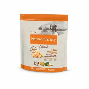 Natures Variety Selected pro malé psy s kuřecím granule 600 g obraz