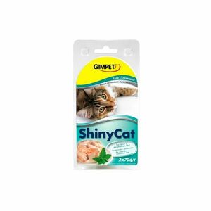 ShinyCat Krevety/kuřecí konzerva 2x70 g obraz