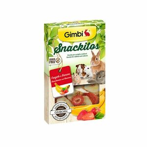 Gimbi Snackitos jahoda a banán 60 g obraz