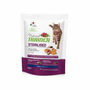 Natural Trainer Sterilised losos granule 300 g obraz