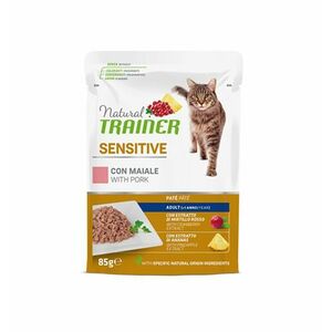 Natural Trainer Sensitive vepřové kapsička 85 g obraz