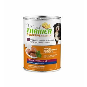 Natural Trainer No gluten medium/maxi kachna konzerva 400 g obraz