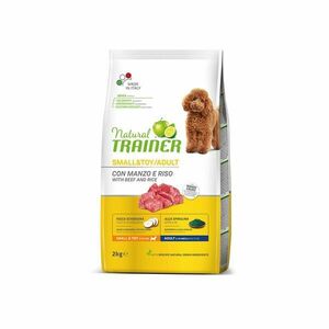 Natural Trainer Small/toy hovězí a rýže granule 2 kg obraz