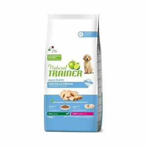 Natural Trainer Puppy Maxi čerstvé kuře granule 12 kg obraz