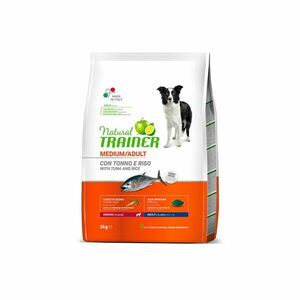 Natural Trainer Medium ryba a rýže granule 3 kg obraz