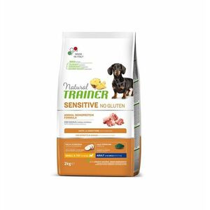 Natural Trainer No gluten mini vepřové granule 2 kg obraz