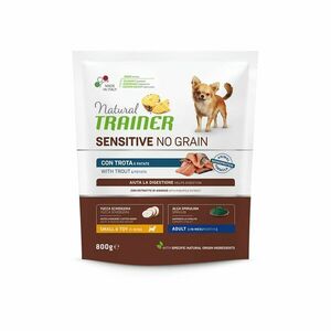 Natural Trainer No grain mini pstruh granule 800 g obraz