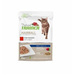 Natural Trainer Hairball hovězí kapsička 85 g obraz