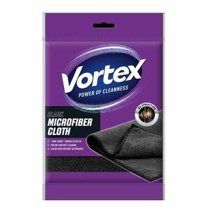 Vortex Hadřík z mikrovlákna Semi-Towel Black 1 ks obraz