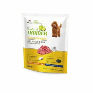 Natural Trainer Small/toy hovězí a rýže granule 800 g obraz