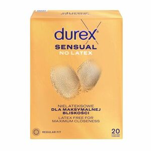 Durex Sensual No Latex kondomy 20 ks obraz