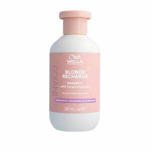 Wella Professionals Invigo Blonde Recharge šampon neutralizující žluté tóny 300 ml obraz