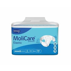 MoliCare Elastic 6 kapek vel. S zalepovací inkontinenční kalhotky 30 ks obraz