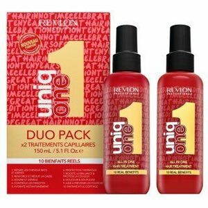 Revlon Professional Uniq One All In One Treatment Duo bezoplachová péče pro všechny typy vlasů 150 ml + 150 ml obraz