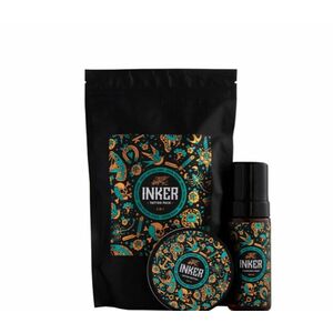 Pan Drwal Inker Tattoo čisticí pěna na tetování 150 ml + máslo na tetování 170 ml sada obraz