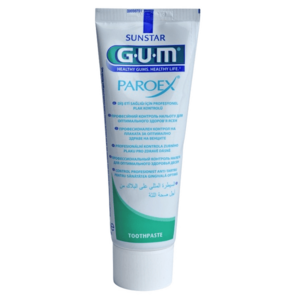 GUM PAROEX zubní pasta (CHX 0, 06 % + CPC 0, 05 %), 75 ml obraz