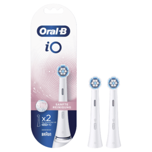 Oral-B iO Gentle Care White náhradní hlavice, 2 ks + dárek zdarma obraz