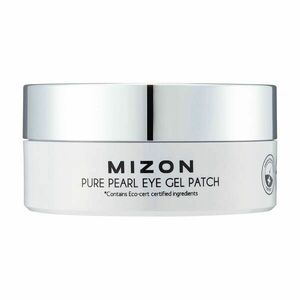 Mizon Prémiová oční hydrogelová maska s bílou perlou a diamantem na vrásky a rozjasnění pleti Pure Pearl (Eye Gel Patch) 60 ks x 1, 4 g obraz