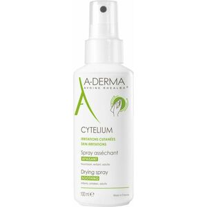 A-DERMA Zklidňující a vysušující sprej pro podrážděnou a vlhkou pokožku Cytelium (Soothing Drying Spray) 100 ml obraz