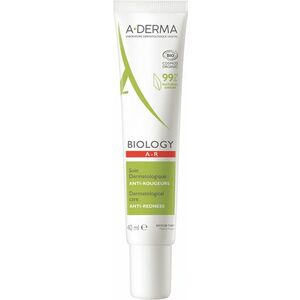 A-DERMA Fluid proti začervenání pleti Biology A-R (Anti-Redness Organic Care) 40 ml obraz