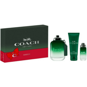 Coach Coach Green - EDT 100 ml + sprchový gel 100 ml + EDT 15 ml obraz