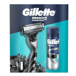 Gillette Kosmetická sada Mach3 Charcoal obraz