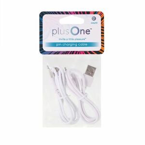 PlusOne Nabíjecí USB kabel k mini vibrátoru PLO-6702DPK a PLO-6702LPK 2 ks obraz