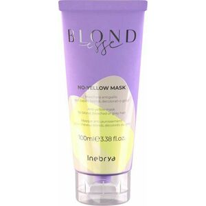 Inebrya Maska proti žlutým odleskům Blondesse No-Yellow (Anti-Yellow Mask) 100 ml obraz