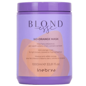 Inebrya Maska proti oranžovým odleskům Blondesse No-Orange (Anti-Orange Mask) 1000 ml obraz