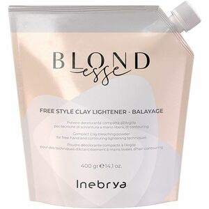 Inebrya Zesvětlující pudr na vlasy s neutrálními pigmenty a jílem Blondesse (Free Style Clay Lightener - Bayalage) 400 g obraz