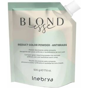 Inebrya Zelený odbarvovací pudr na vlasy Blondesse (Reduct Color Powder - Antibrass) 500 g obraz