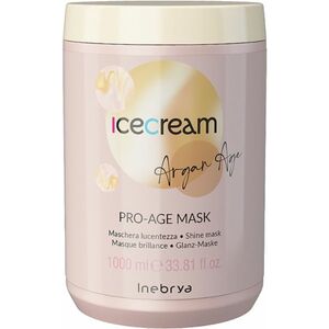 Inebrya Maska pro zářivý lesk vlasů Ice Cream Argan Age (Pro-Age Mask) 1000 ml obraz