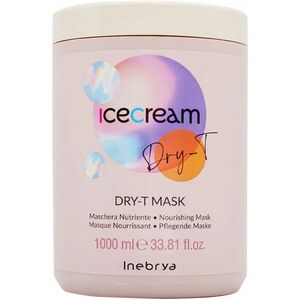 Inebrya Vyživující maska na suché, krepovité a chemicky upravené vlasy Ice Cream (Dry-T Mask) 1000 ml obraz