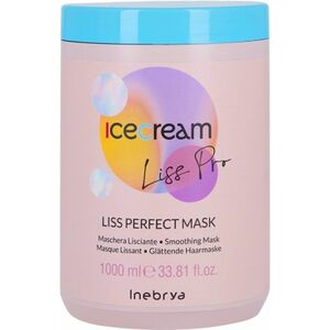 Inebrya Vyhlazující vlasová maska Ice Cream Liss Pro (Liss Perfect Mask) 1000 ml obraz