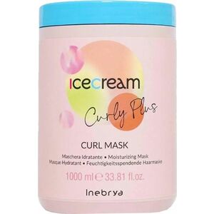 Inebrya Hydratační maska pro kudrnaté a vlnité vlasy Ice Cream Curly Plus (Curl Mask) 1000 ml obraz